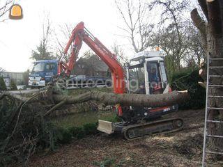 Kubota kx 101-3 overdruk Omgeving Westland