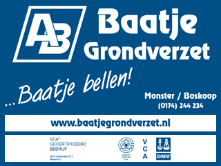 Logo Baatje Grondverzet B.V. Monster / Boskoop