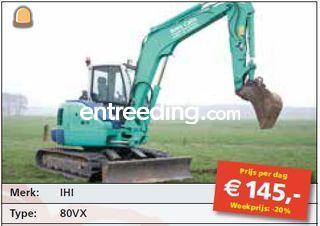 IHI 80VX Omgeving Hilversum