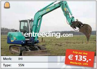 IHI 55N Omgeving Hilversum