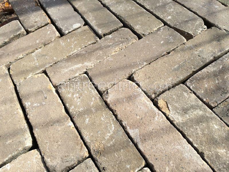 Oud gebakken dikformaat geel/brons