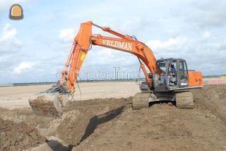 Hitachi zaxis 215 met gps Omgeving Langedijk