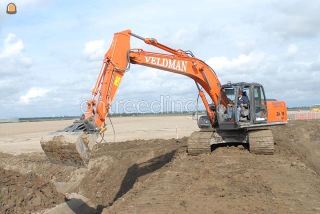 Hitachi zaxis 215 met gps