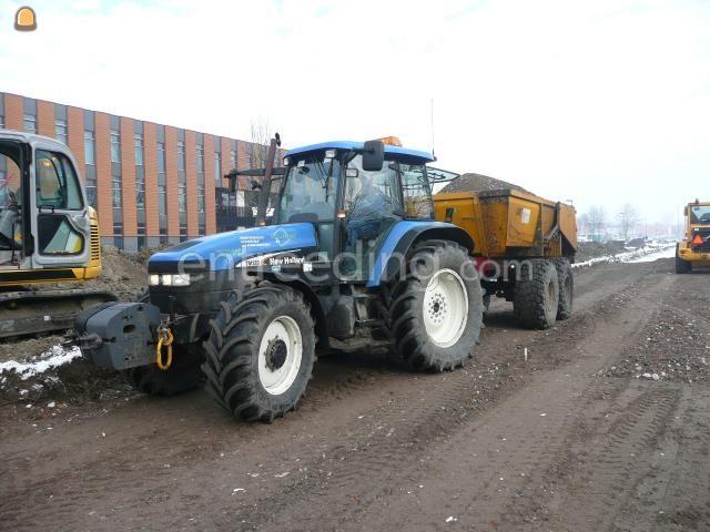New Holland + vgm 10 m3