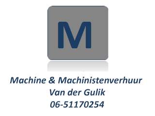 Logo Machine & Machinistenverhuur Van der Gulik Andijk