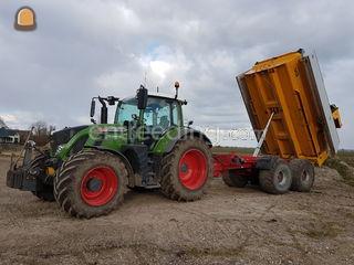 Fendt 716 + Beco 140 Omgeving Kamerik