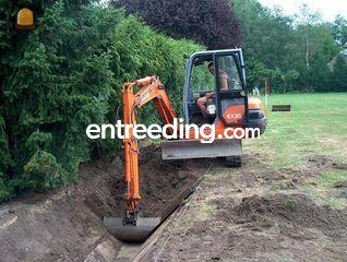 Hitachi EX-35 Omgeving Almelo