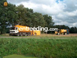 Terberg 8x8 met Mesttank Omgeving Almelo
