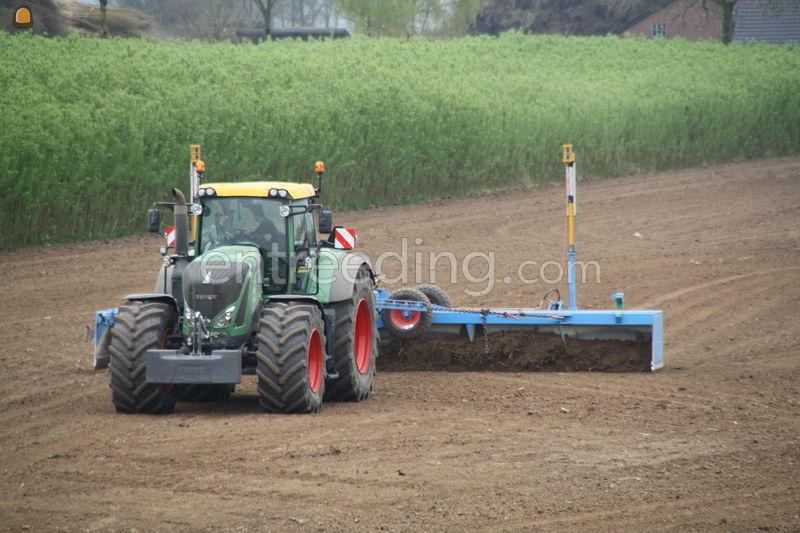 Tractor + 9 meter kilverbord