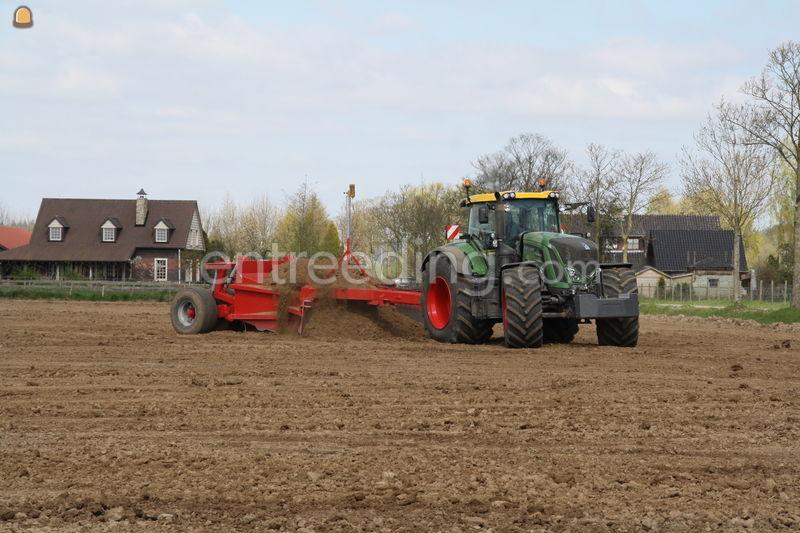 Tractor + kilver bord