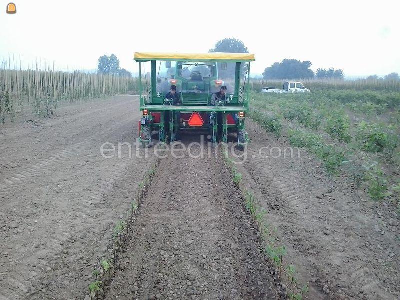 Tractor + Bas Rijs plantmachine