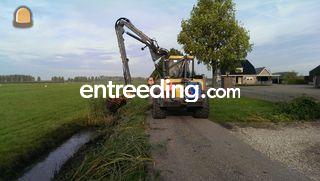 Mecalac + maaikorf + klep... Omgeving Tiel