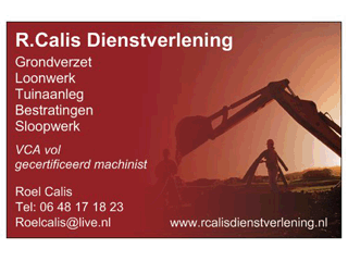 Logo R. Calis Dienstverlening Amsterdam