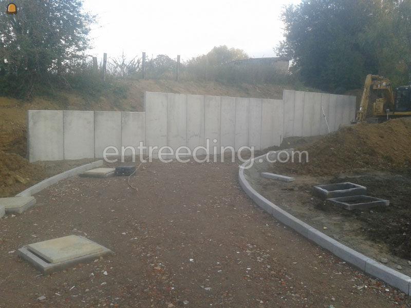 Bouwen van fundering en onderfundering