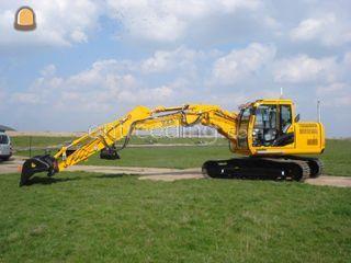 Hitachi ZX130LCN-5 Omgeving Rotterdam