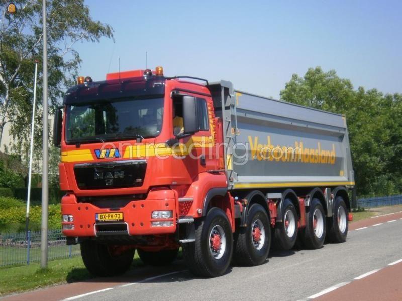 MAN TGS 50.480 wsg Kippervrachtauto's 10x8