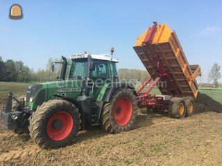 Fendt 818 + Veenhuis Haak... Omgeving Den Bosch