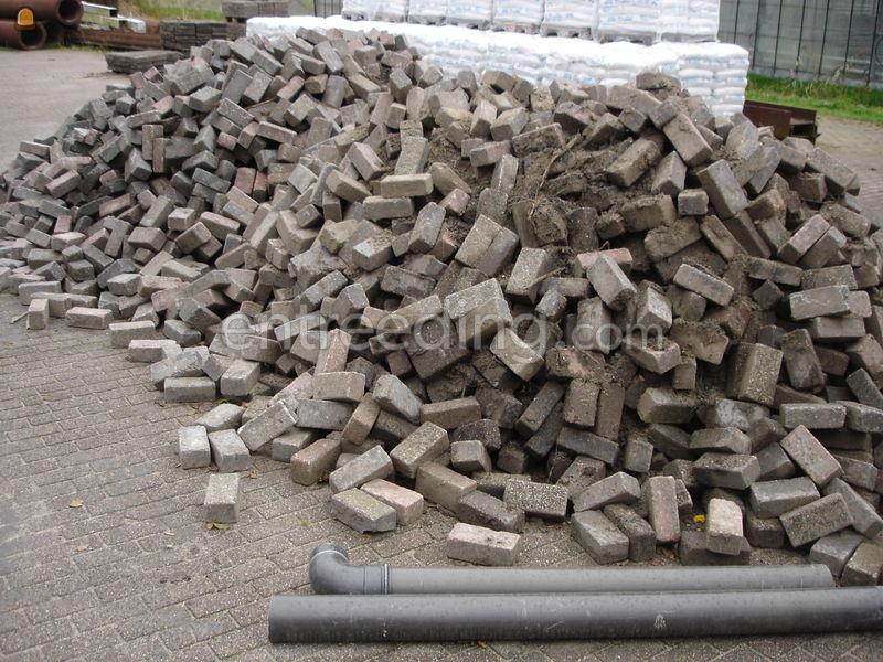 Betonstraatstenen keiformaat