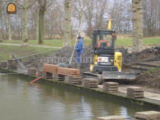 Komatsu PC30 Omgeving Gouda