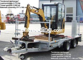 Machinetransporter Omgeving De Drechtsteden