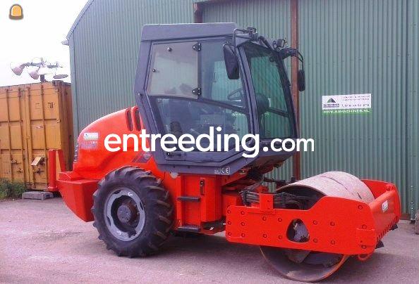 5,5 ton trilrolwals met cabine