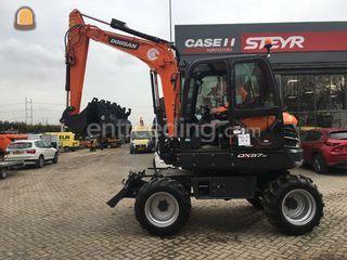 Doosan DX57W-5 Omgeving Zoetermeer