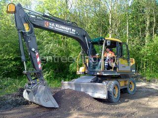Volvo EW140c Omgeving Tholen