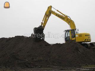 Hitachi ZX225 Omgeving Rotterdam