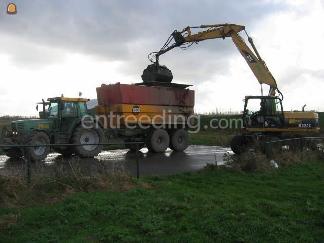 Fendt + Beco 240 maxxim met baggeropbouw