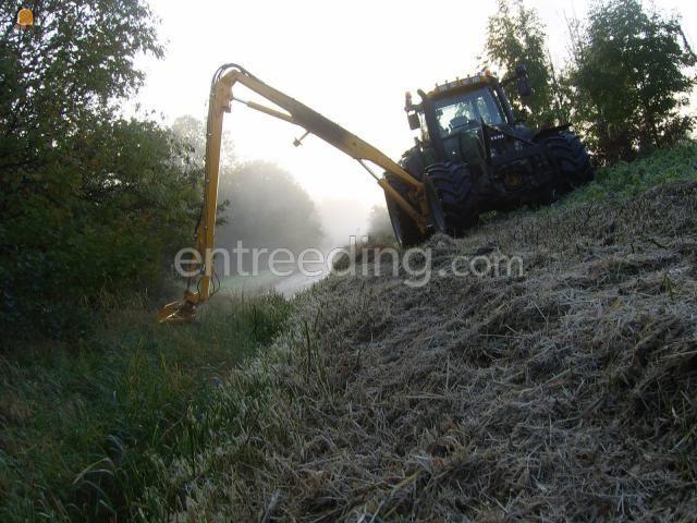 Fendt 818 + Herder MBK513LS + Maaikorf