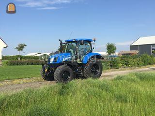 New Holland T6 160ac Omgeving Rotterdam