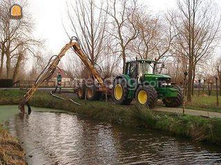 John Deere + Bagger Pomp Omgeving Alphen a/d Rijn