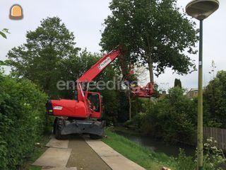 Cat M316D + bomenknipper Omgeving Amersfoort