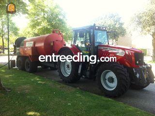 Trekker met hogedrukspuit Omgeving Amersfoort