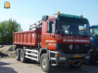 Mercedes knijperauto 6x6 Omgeving Lisse