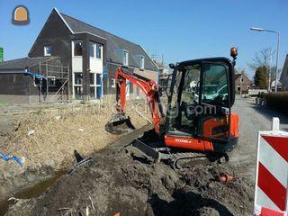 Kubota KX 016-4 Omgeving Zierikzee