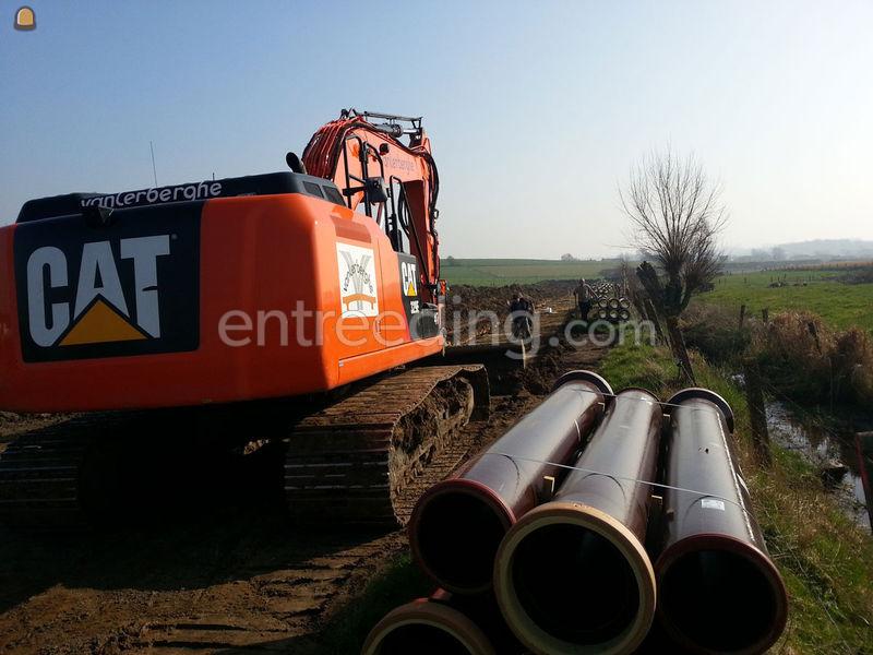 Plaatsen rioleringen, collectoren, persleidingen, drukriolering