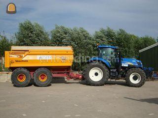 New Holland T7030 + Veenh... Omgeving Kamerik