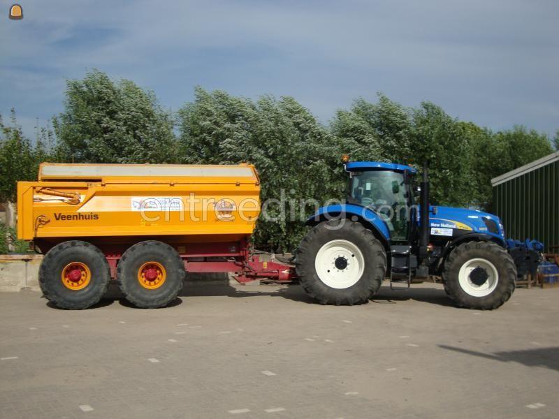 New Holland T7030 + Veenhuis 12m3