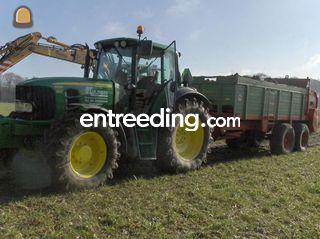 tractor + tebbe breedstro... Omgeving Oosterhout