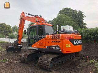 Doosan DX 140 (GPS) Omgeving Alphen a/d Rijn