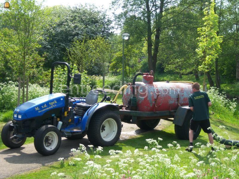 Trekker + waterwagen