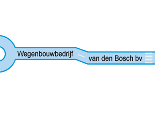 Logo Wegenbouwbedrijf v.d. Bosch B.V. Oirschot