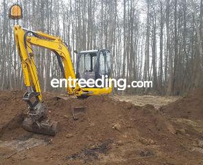 kleine grondwerken, oprui... Omgeving Genk