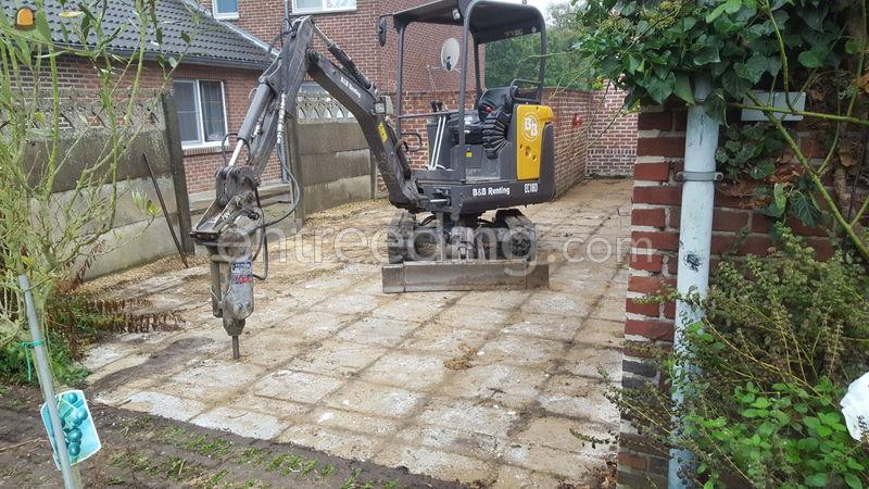 Kleine grondwerken, opruimen, opkuisen bouwterreinen