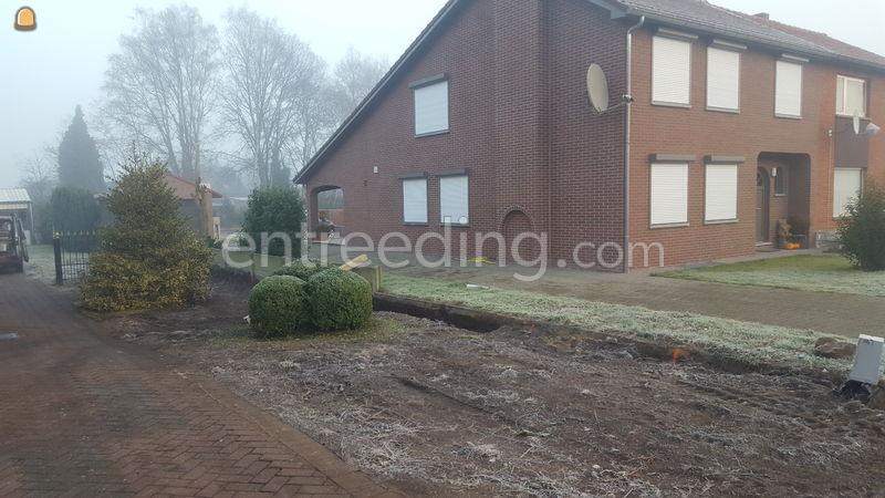 Kleine grondwerken, opruimen, opkuisen bouwterreinen