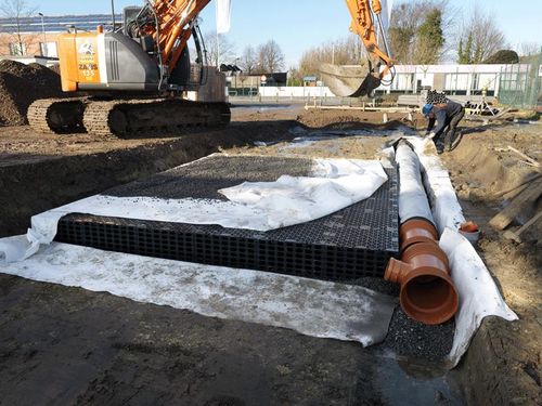 Deschacht levert riolerin...