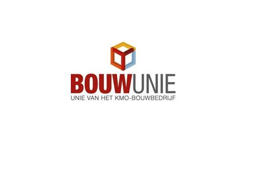 Bouwunie wil maatregelen ...