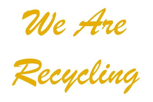 We are recycling nieuwe s...