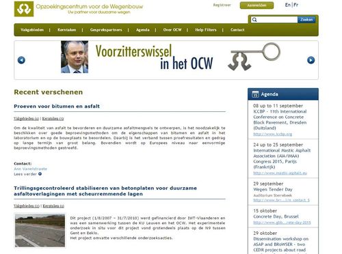 Nieuwe website OCW 